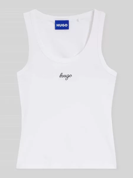 Top Hugo Blue biały
