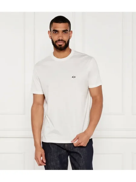 Armani Exchange Tricou alb