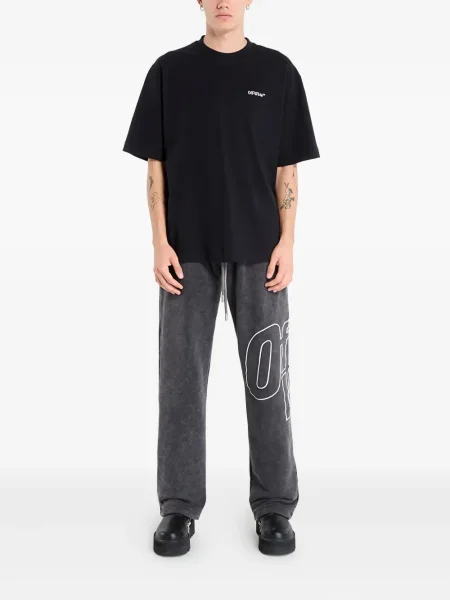 Tricou Off-white cu imagine alb