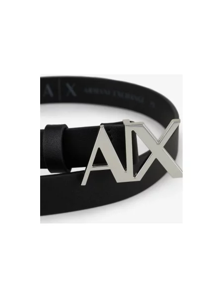 Bőr öv Armani Exchange fekete