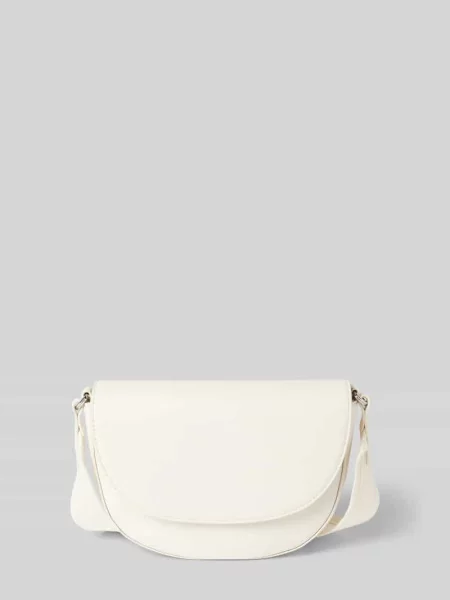 Torba na ramię z zapięciem na magnes beżowa