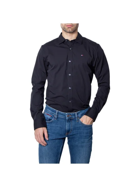 Tommy Jeans Cămașă negru