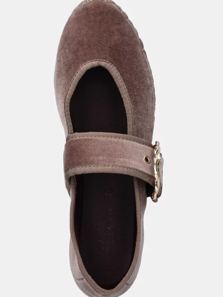 Балетки Flabelus коричневые