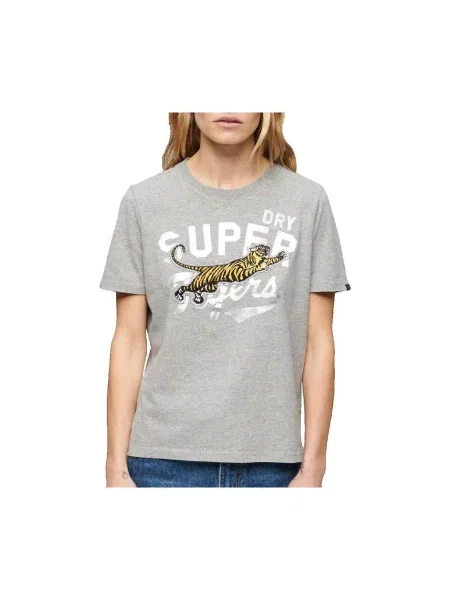 Tričko Superdry sivá