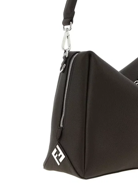 Geantă Fendi din piele maro