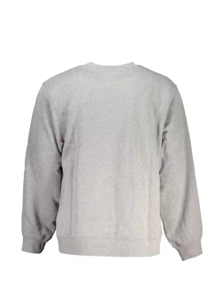 Pulover Vans cu broderie gri