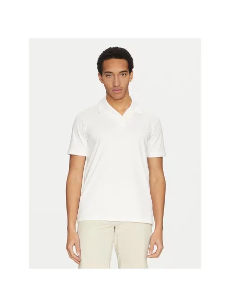 Polo majica Calvin Klein bijela