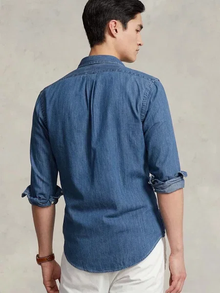 Polo Ralph Lauren Cămașă Core Replen Bleumarin albastru