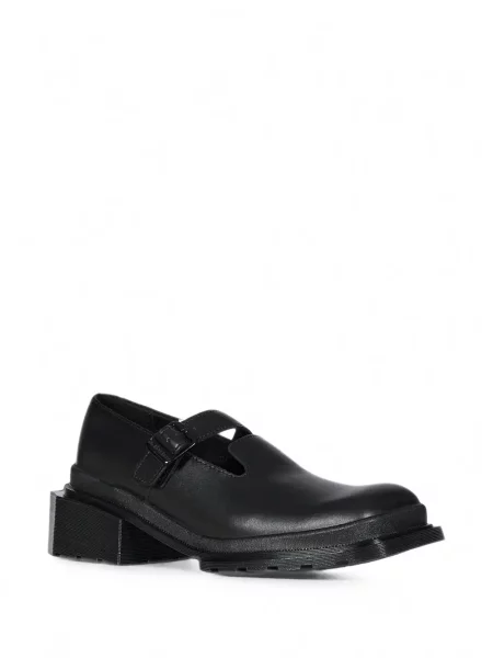 Pantofi cu toc Dr. Martens cu cataramă cu bretele negru