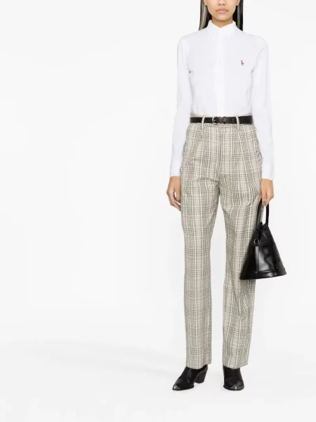 Polotričko Polo Ralph Lauren s výšivkou bílé