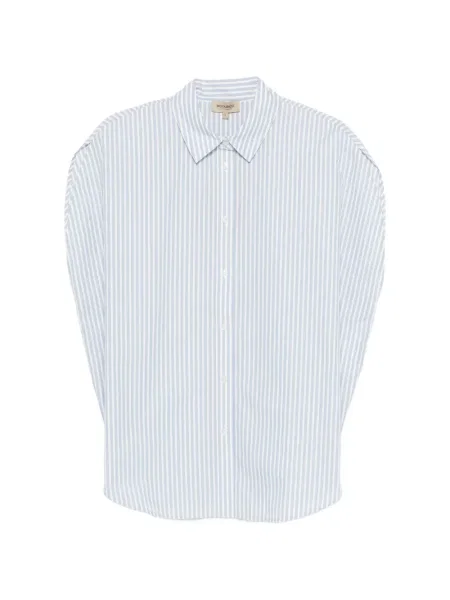 Cămașă Woolrich cu dungi alb