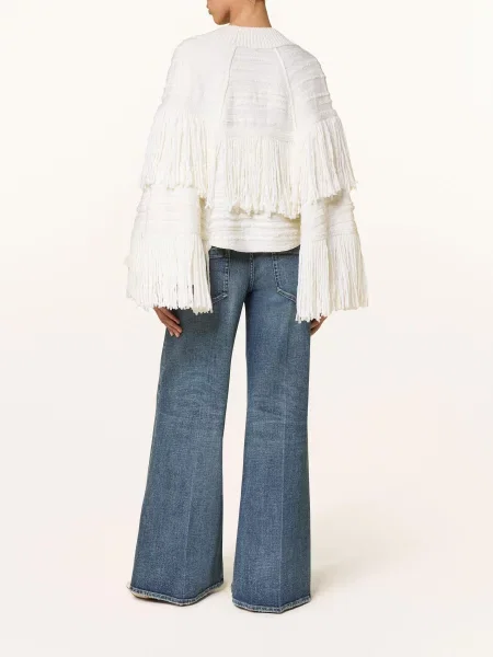 Dorothee Schumacher Jeansy Flare Blue Jeans Baby blau niebieskie