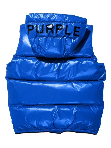 Kamizelka Purple Brand z nadrukiem niebieska