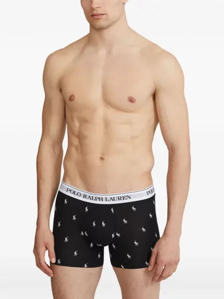 Matlasat chiloți Polo Ralph Lauren cu imagine cu cordon alb