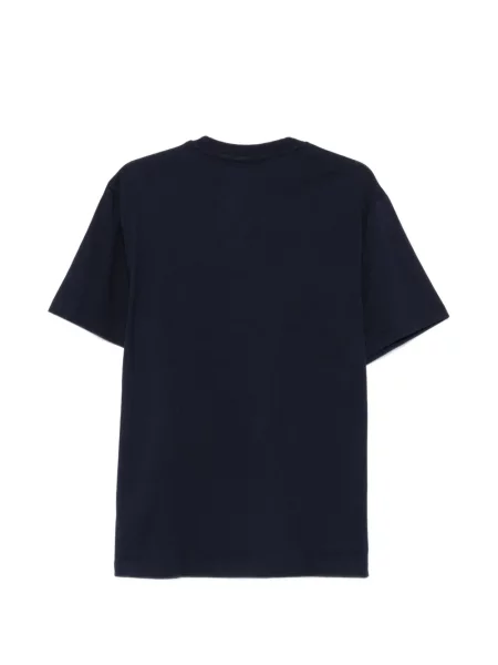Tricou Lacoste cu autograf albastru