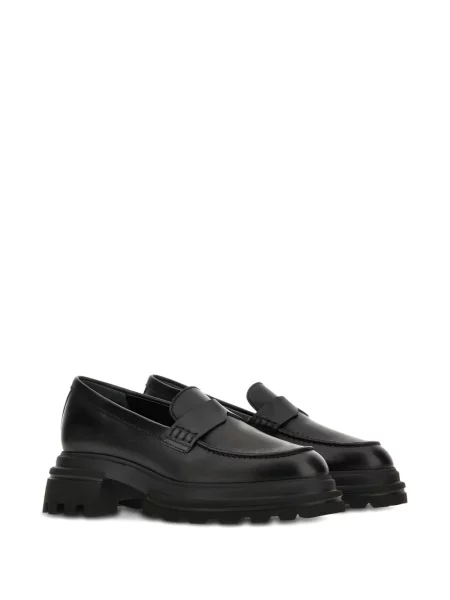 Pantofi loafer Hogan din piele negru