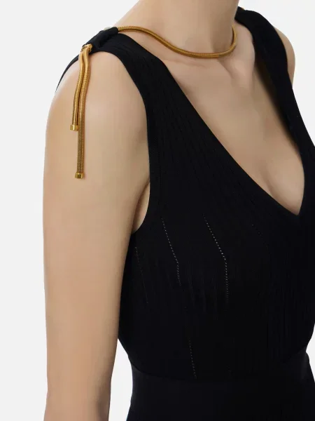 Платье Elisabetta Franchi черное