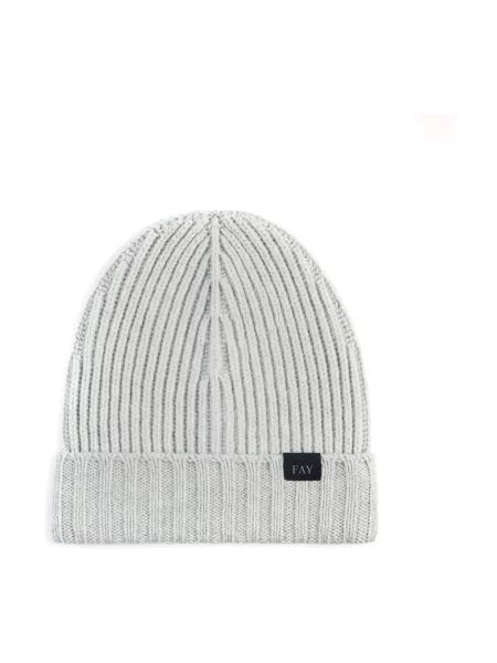 Czapka Fay wełniana szara