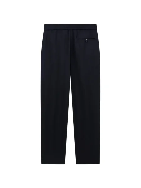 Pantaloni Giorgio Armani plisate albastru