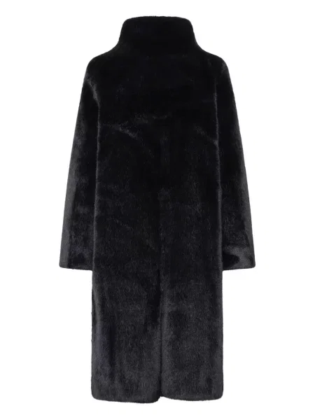Palton de blană Unreal Fur negru