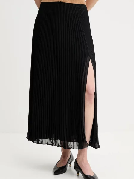 Luisa Spagnoli fustă maxi evazați negru