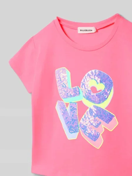 T-shirt z okrągłym dekoltem Billieblush