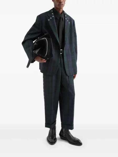 Geacă bomber Jil Sander de lână negru