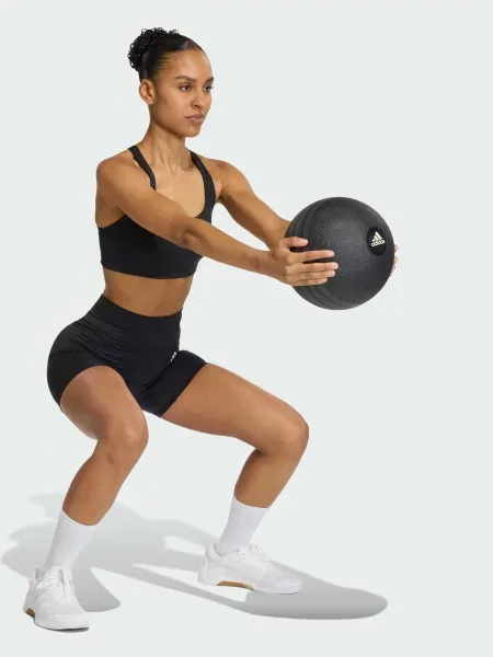 Спортивный топ Adidas черный