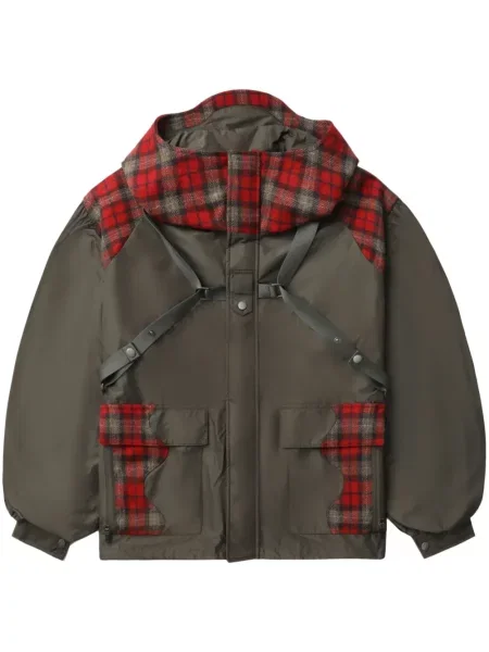 Яке Andersson Bell с качулка зелено