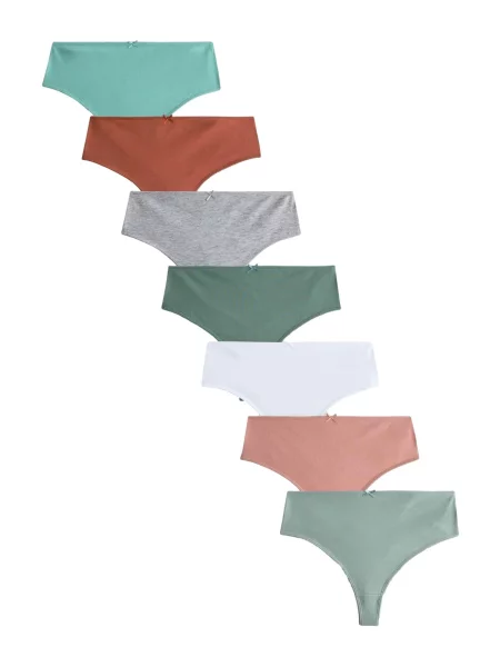 Next Slip pielii / maro / amestecat / verde petrol / verde jad gri