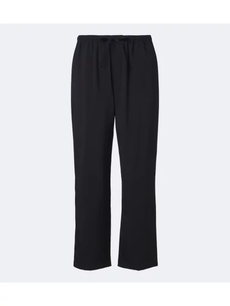 Pantaloni Frame de lână negru