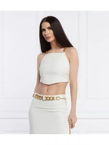 Patrizia Pepe Len top | Cropped Fit