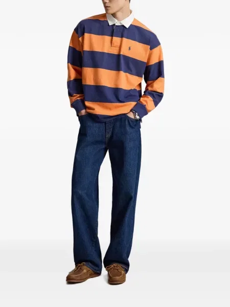 Șosete Polo Ralph Lauren cu broderie în carouri de flanelă verde