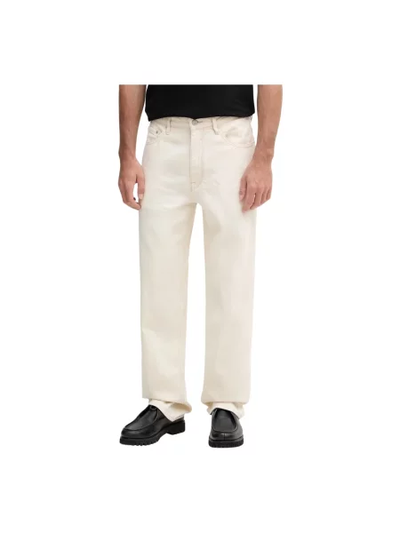 Jeansy Guess beżowe