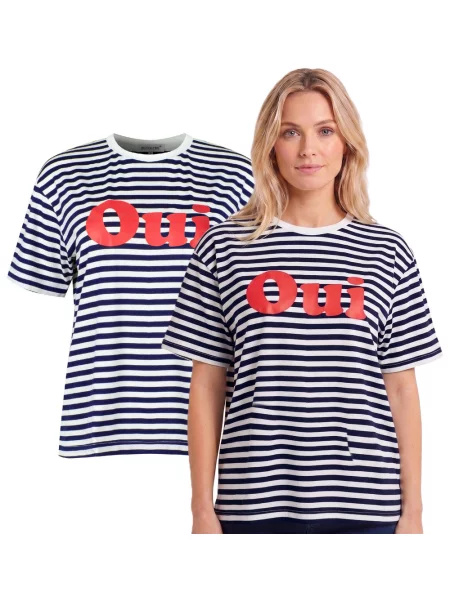Tricou J.style albastru