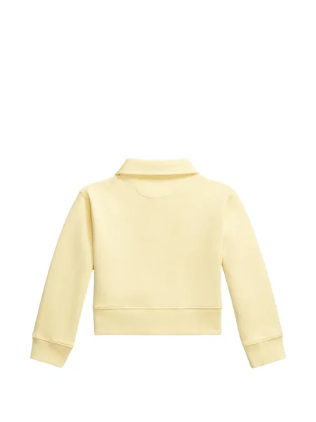 Bluza rozpinana dziecięca Polo Ralph Lauren żółta