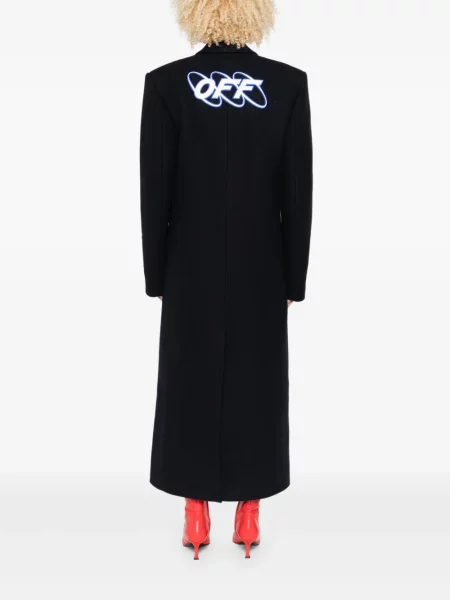 Palton Off-white alb