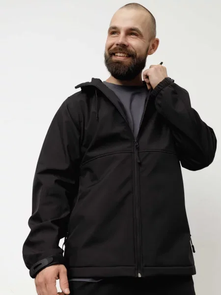 HARVEST Kirk Демісезонна куртка чорний