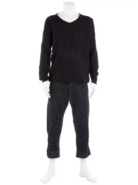Cropp pantaloni Side Slope negru