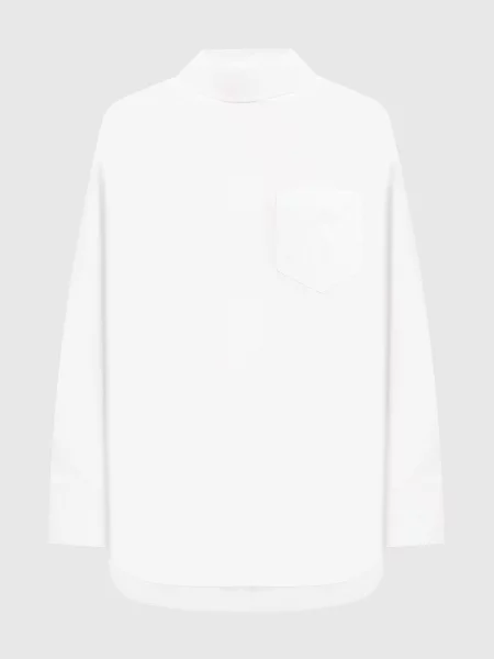 Сорочка з вишивкою логотипа Juun.j біла