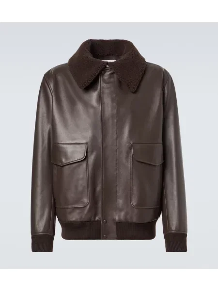 Geanta de piele Gabriela Hearst maro