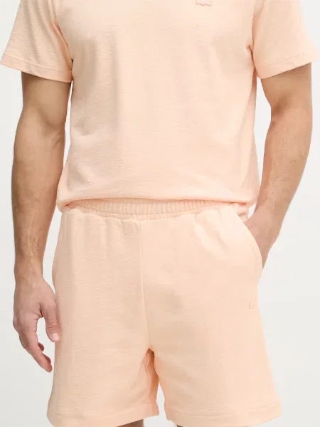 Rövidnadrág Lacoste narancsszínű