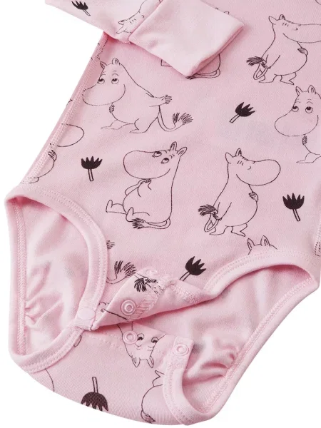 Reima боді дитяче із мериносової вовни Moomin Raraste