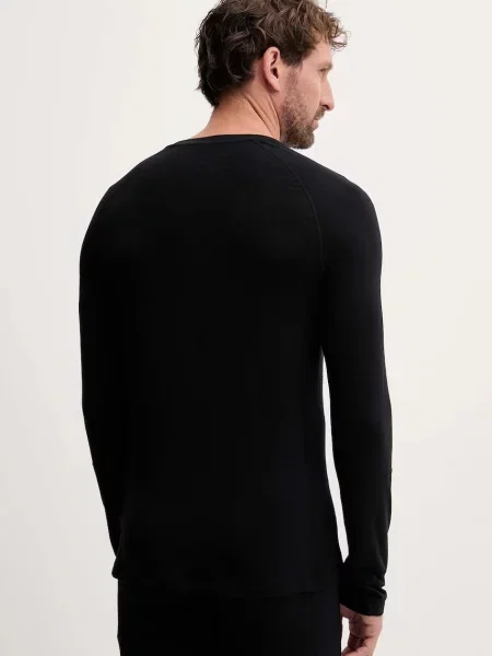 Peak Performance longsleeve funkcyjny z dodatkiem wełny Magic czarna