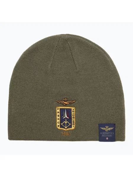 Мъжка зимна шапка Czapka Aeronautica Militare tea leaf бежово