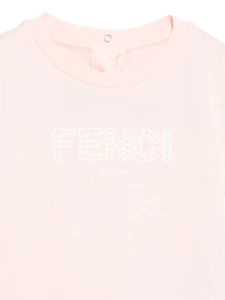 Dětské tričko Fendi růžové