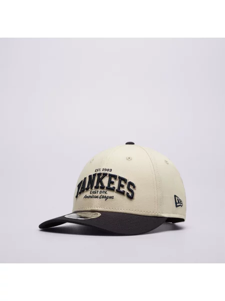 New Era Czapka Wordmark Mc Nyy New York Yankees beżowa