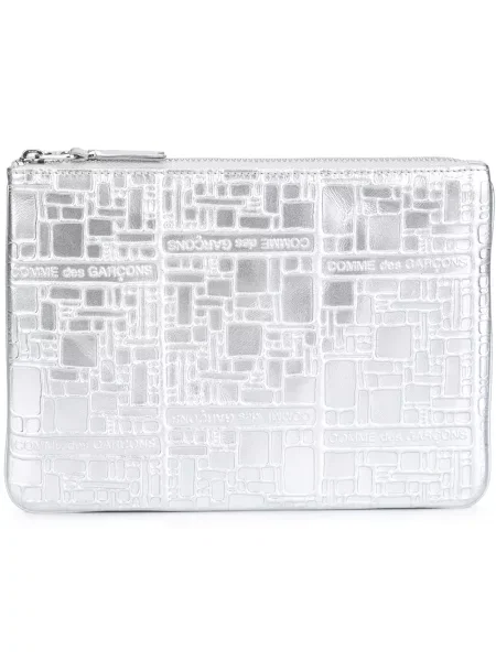 Portofel Comme Des Garçons Wallet argintiu