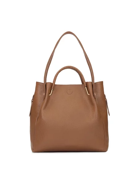 Duża torebka Kazar brązowa