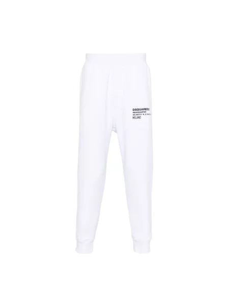 Spodnie Dsquared2 białe